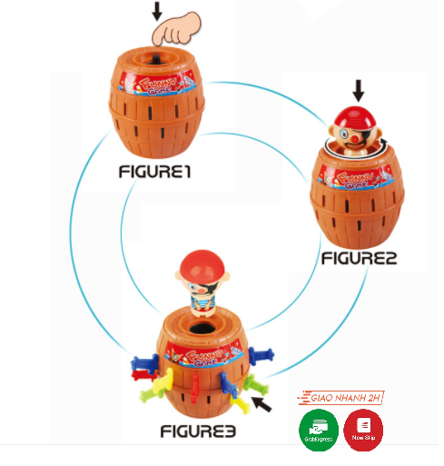 Hải tặc đồ chơi size lớn