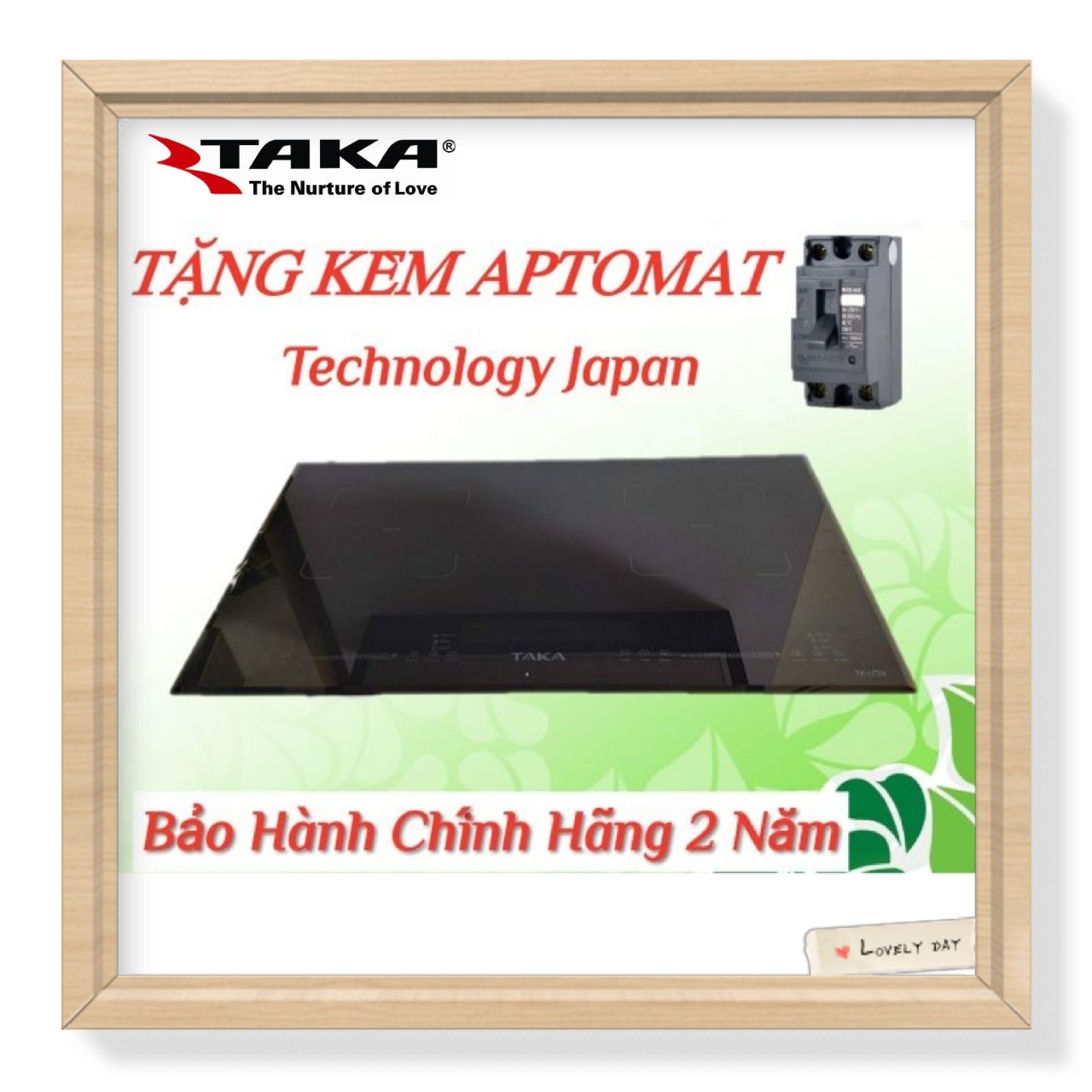 [Trả góp 0%]Bếp Từ Đôi Inverter Quality Japan TAKA I2SV