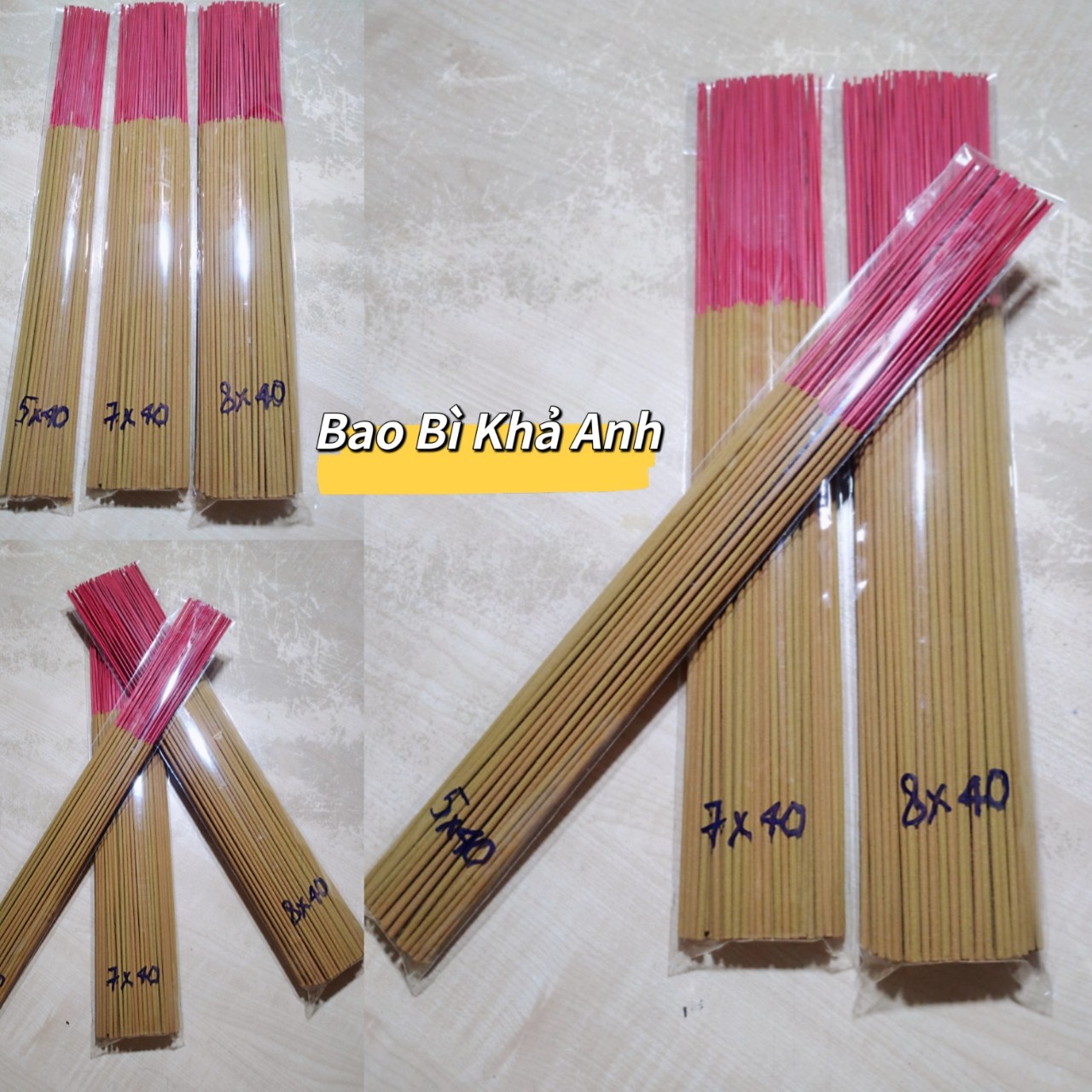 TÚI KIẾNG KEO đựng nhang có keo dán (1kg)
