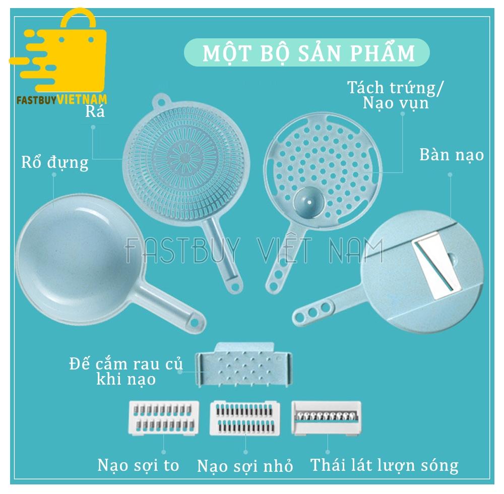Bộ Dụng Cụ Nạo Củ Quả Đa Năng