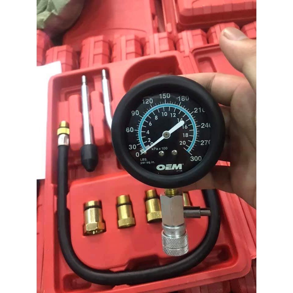 Đồng Hồ Đo Áp Suất Buồng Đốt Oto Xe Máy