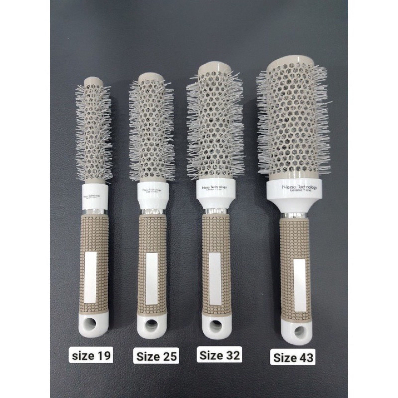 Lược tròn sấy tóc tạo kiểu uốn phồng tóc thanhcosmetics