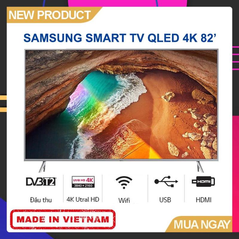 Smart TV Samsung QLED 82 inch UHD 4K - Model 82Q65 Tìm kiếm giọng nói, Bluetooth, Youtube, Netflix - Bảo Hành 2 Năm chính hãng