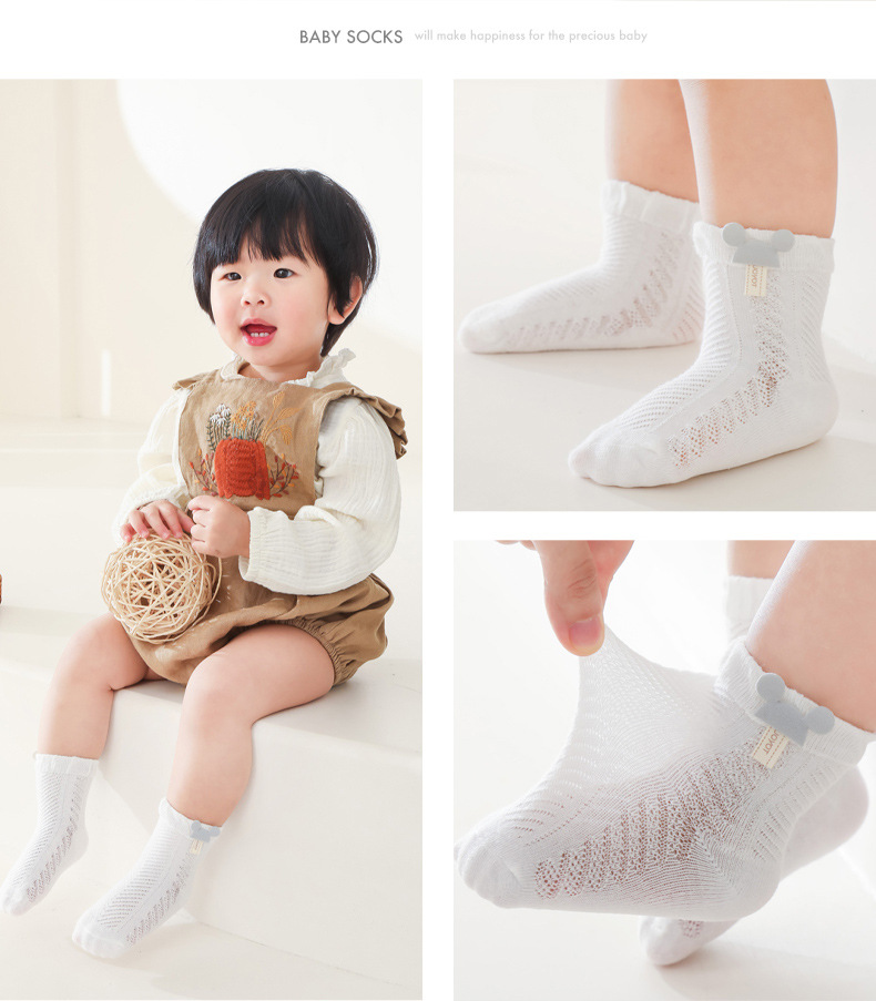 Tất/ vớ lưới cho bé hình Mickey