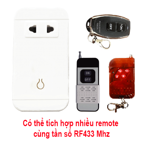 Ổ CẮM ĐIỀU KHIỂN TỪ XA DK01-2A