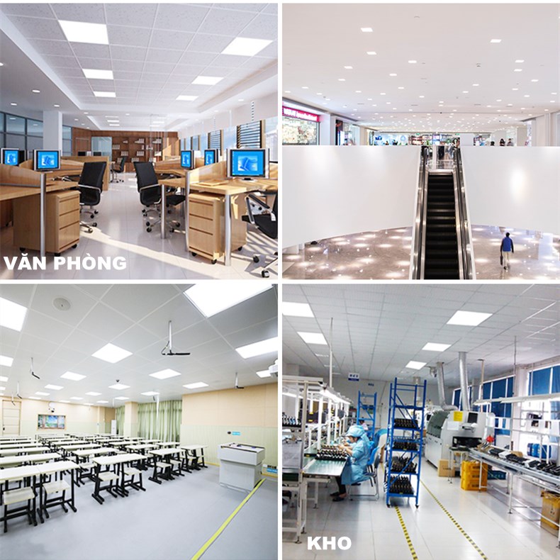 Đèn panel, đèn led âm trần 300*300 600x600 300*1200 -18W 48W đèn led panel 60x60