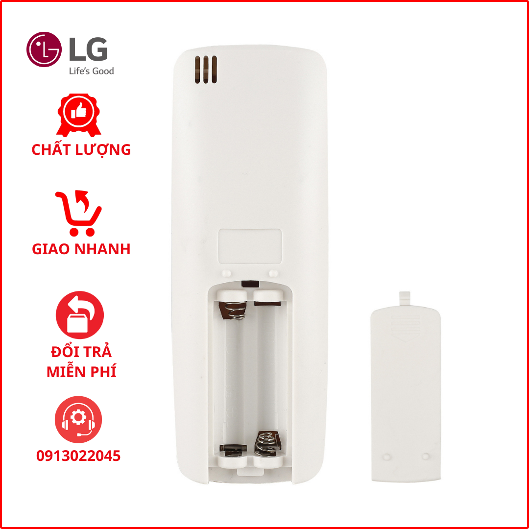 Lg 1-Way and 2-Way Air Conditioner Remote Control (New Open Cover)