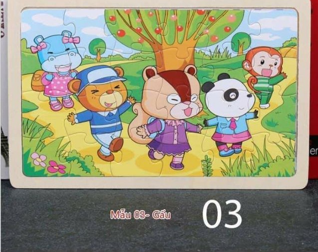 Tranh Ghép Gỗ 24 Miếng