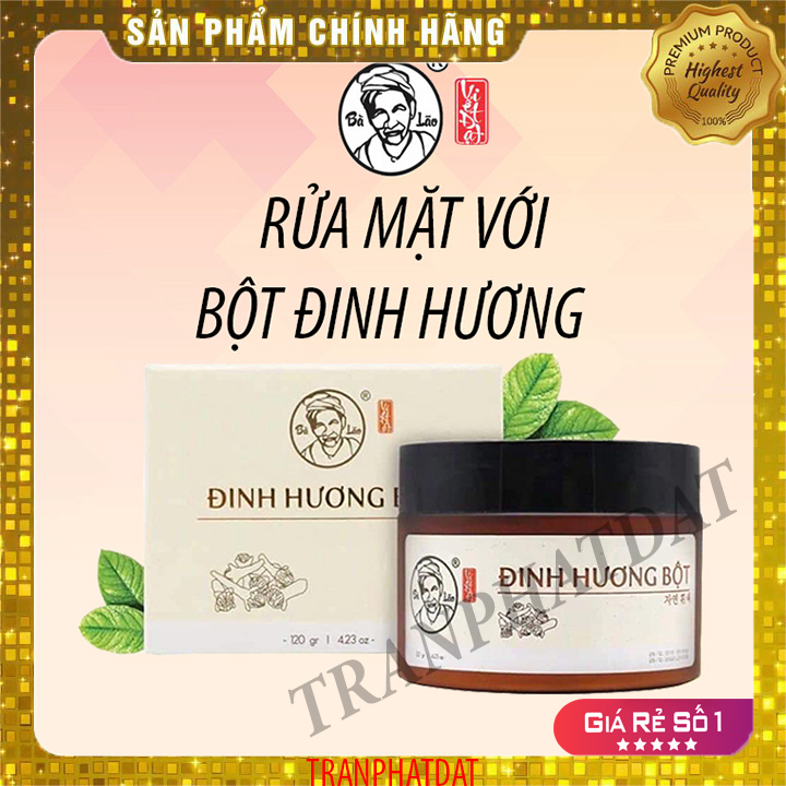HCMbà lão bột rửa mặt đinh hương bột