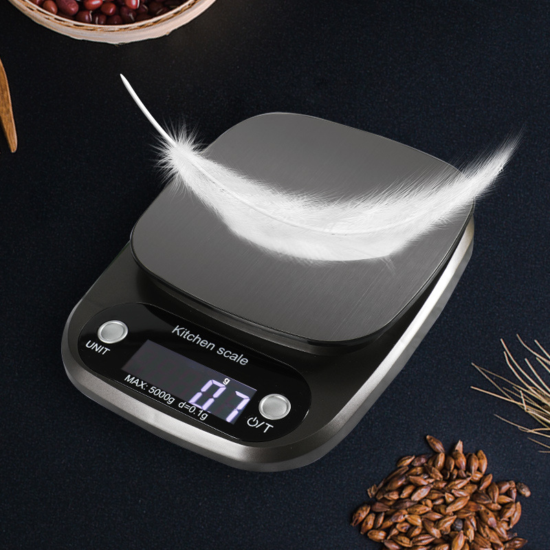 Cân Điện Tử Mini, Cân Nhà Bếp Kitchen Scale, Cân Tiểu Ly Làm Bánh, Cân Trang Sức Full Màu 3 Loại 3, 5, 10Kg Chính xác đến 0,1g Hàng Nội Địa Cao Cấp, Phân Phối Chính Hãng