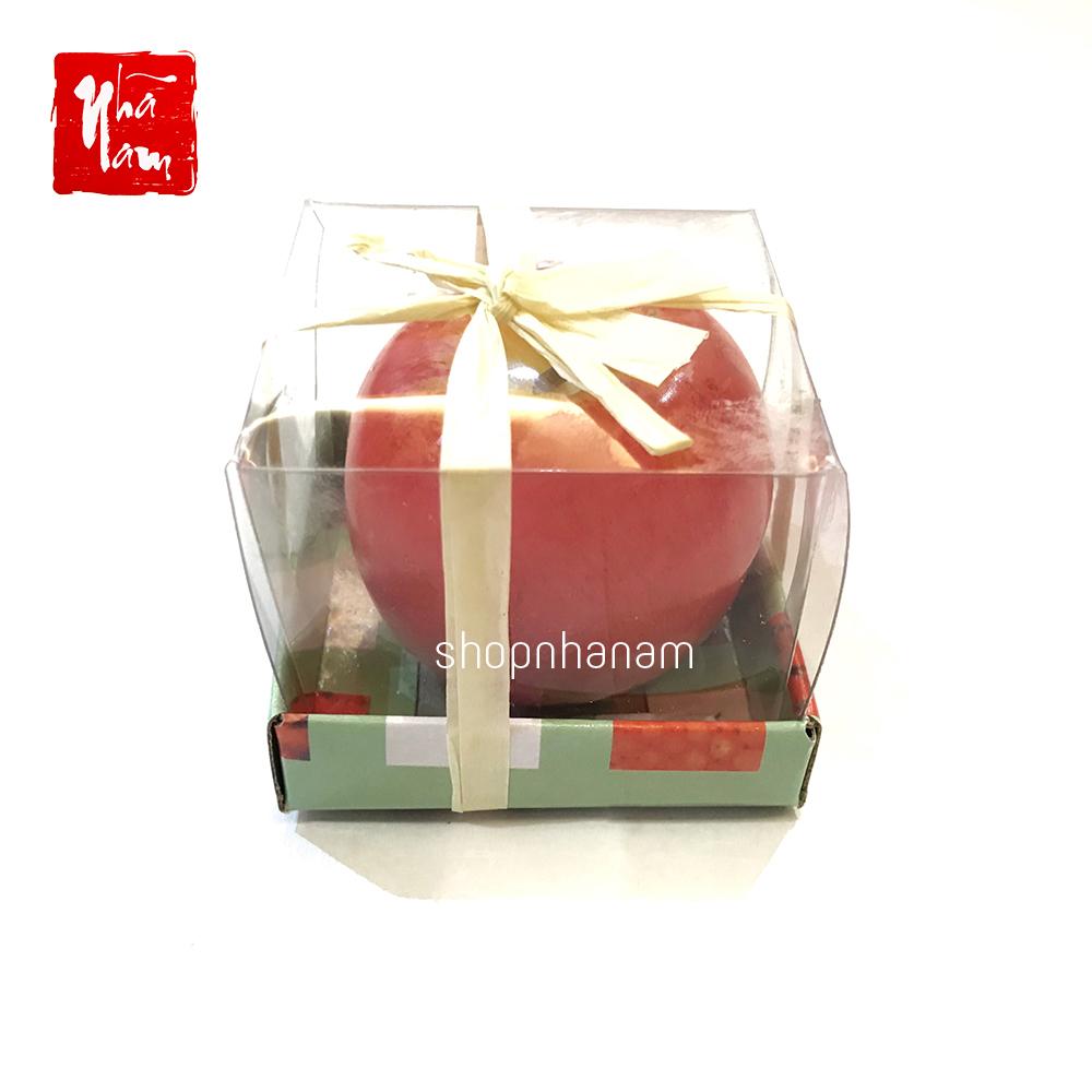 Nến thơm hình quả táo đỏ sáp nến trang trí tiệc