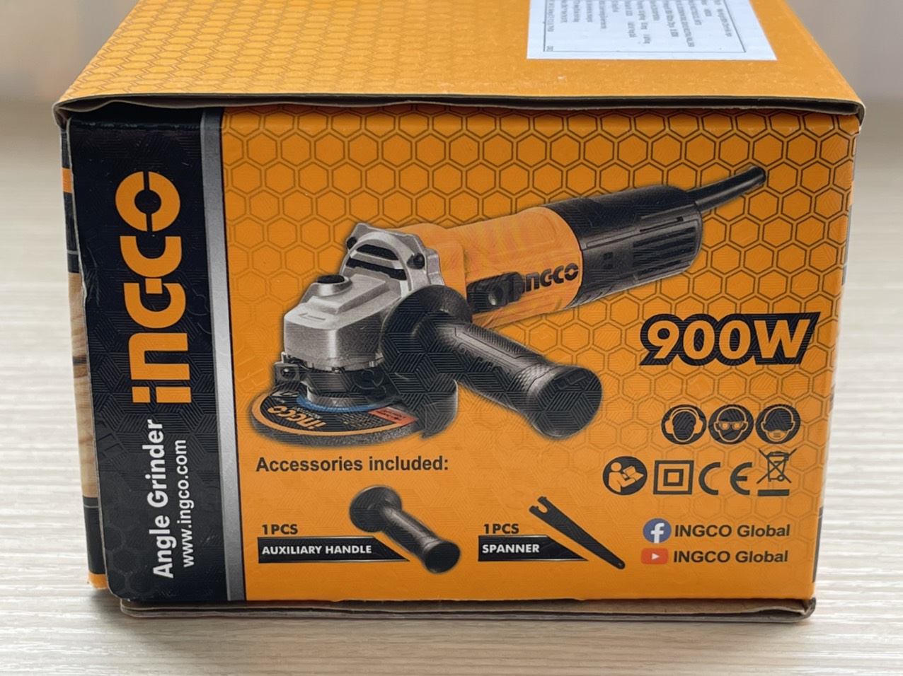 [HCM]Máy mài máy cắt 900W Ingco AG900285 ( có nút điều chỉnh tốc độ )