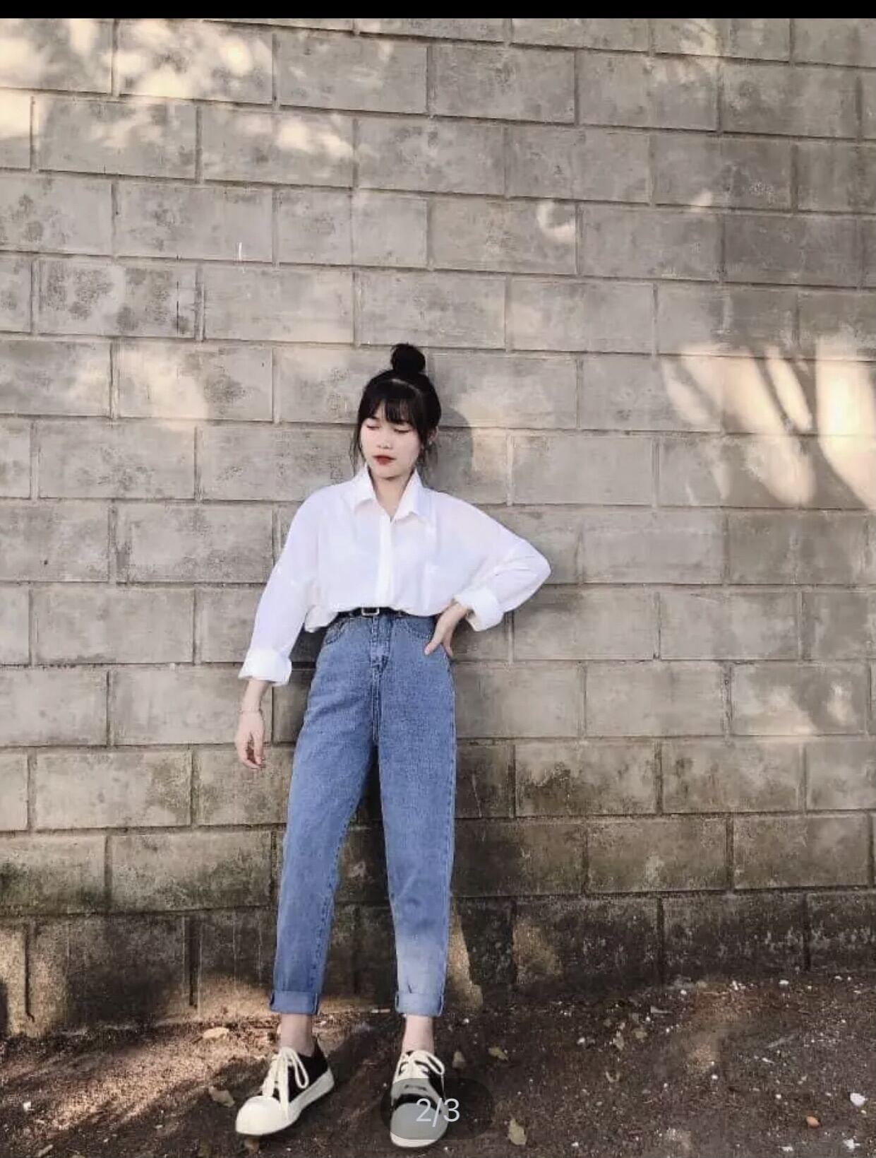 🔥Set Bộ BAGGY+SƠ MI TAY DÀI 1 TÚI