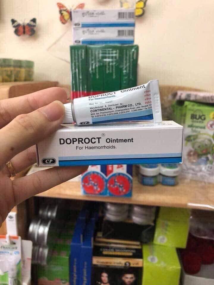 Bôi Trĩ DOPROCT Thái Lan