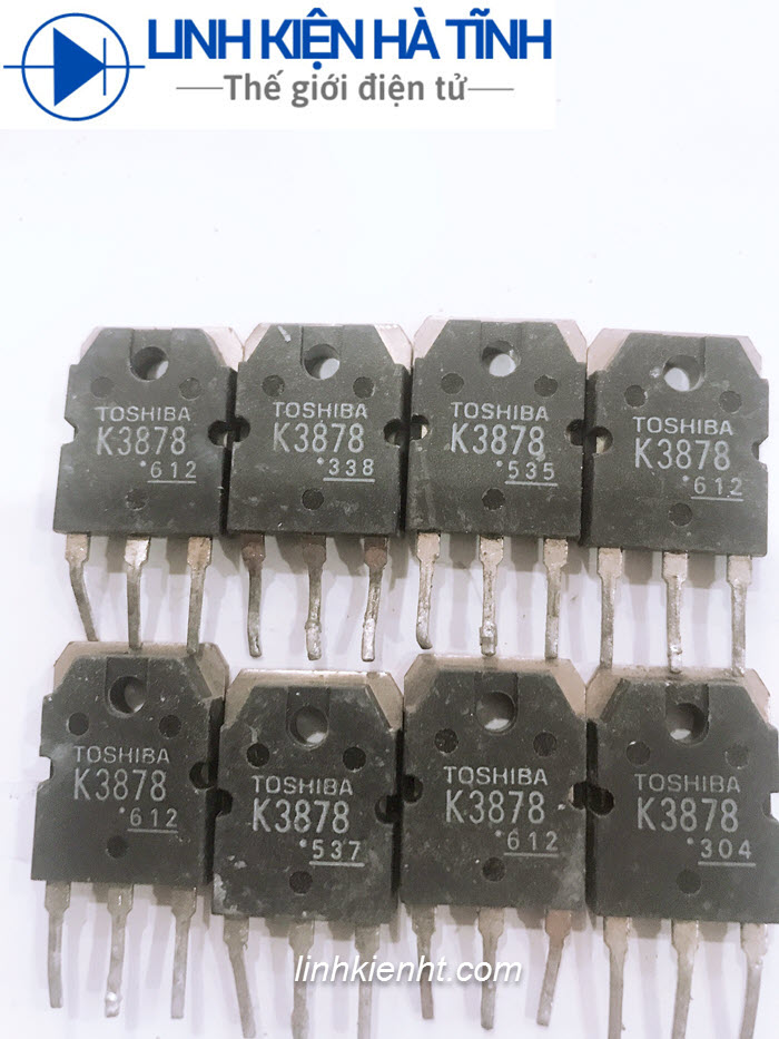 Mosfet 2sk3878 k3878 to-3p 900v 9a chính hãng tháo máy