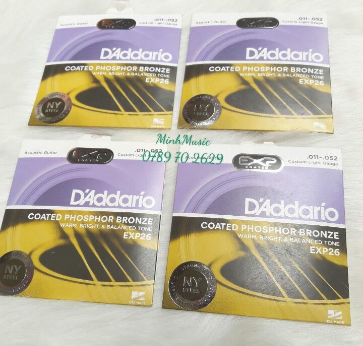 [HCM]Bộ 6 dây đàn guitar EXP 26 MMS hình thật