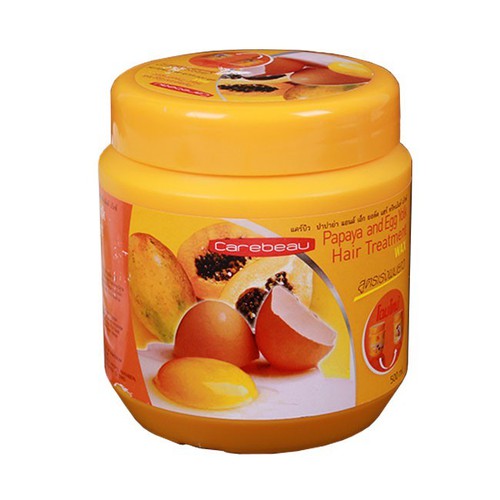 Kem ủ tóc CAREBEAU trứng bia 500ml