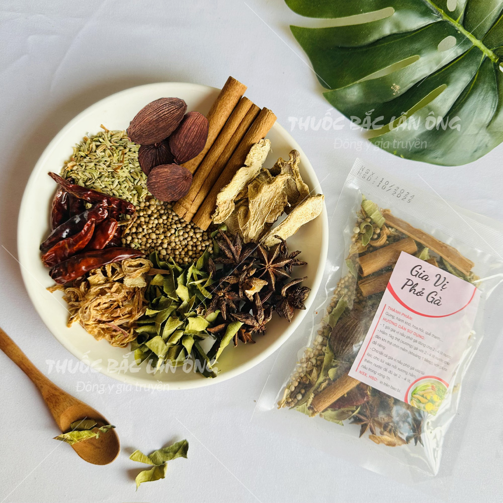 Gia vị nấu phở gà (Hương thơm chuẩn vị)