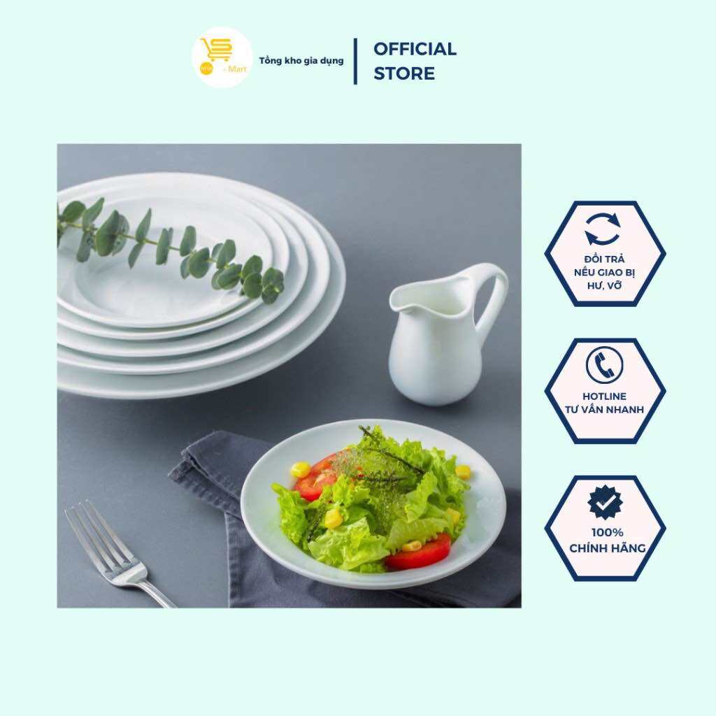 Bình Rót Sữa Ohio Size 1-2-3, Bình Sứ Rót Pha Chế Men Sứ Trắng, Cao Cấp | MTA-MART