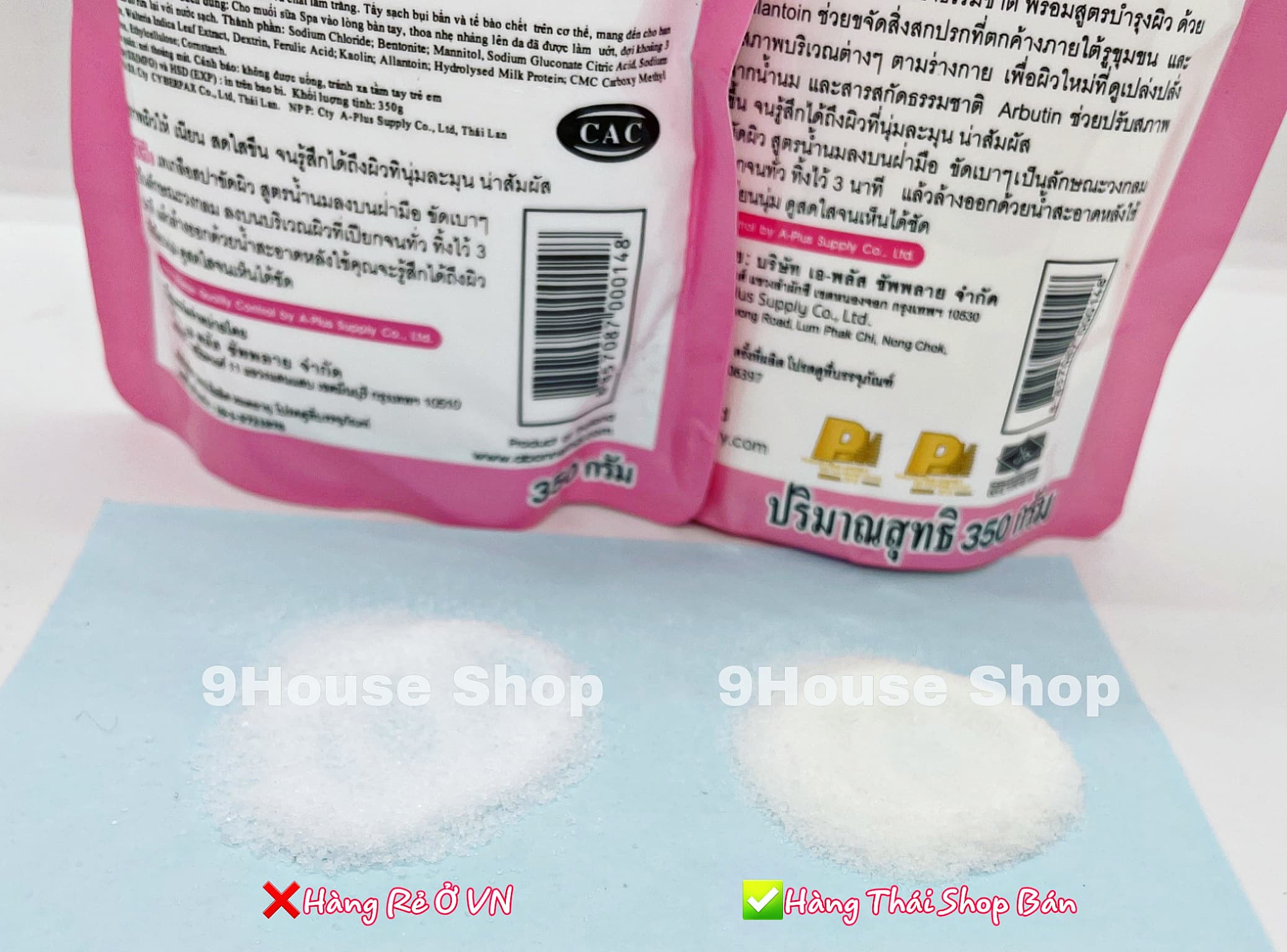 01 Muối Tắm Sữa Bò Abonne Thái Lan 350gram