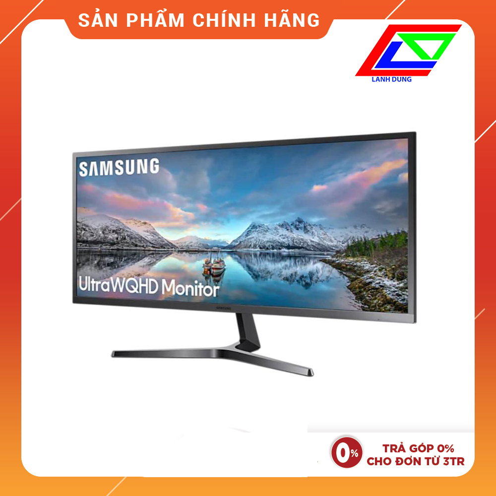 Màn hình samsung ls34j550wqexxv 34inch 2k ultra wqhd 75hz -hàng chính hãng