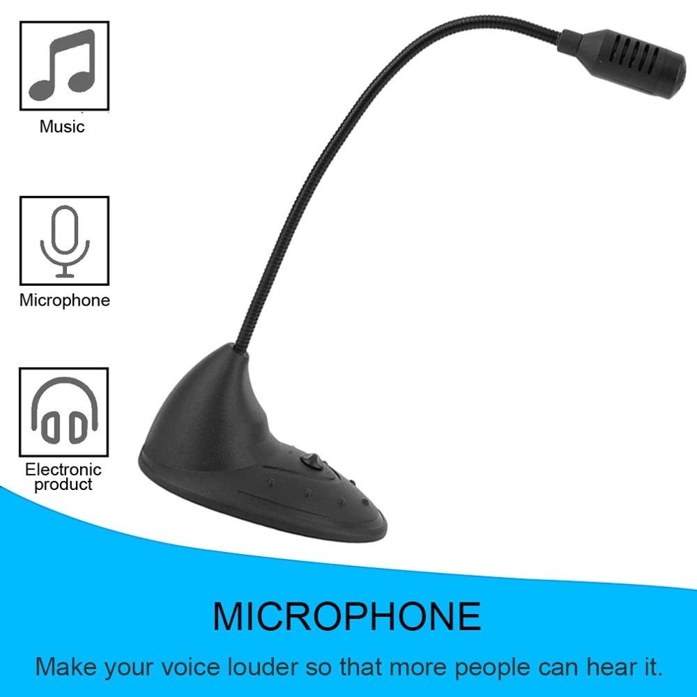 Mic chat voice, micro thu âm vi tính, micro có chân để bàn T-21