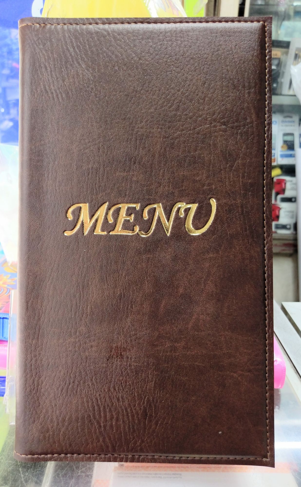 menu bìa da kích thước 17-32cm