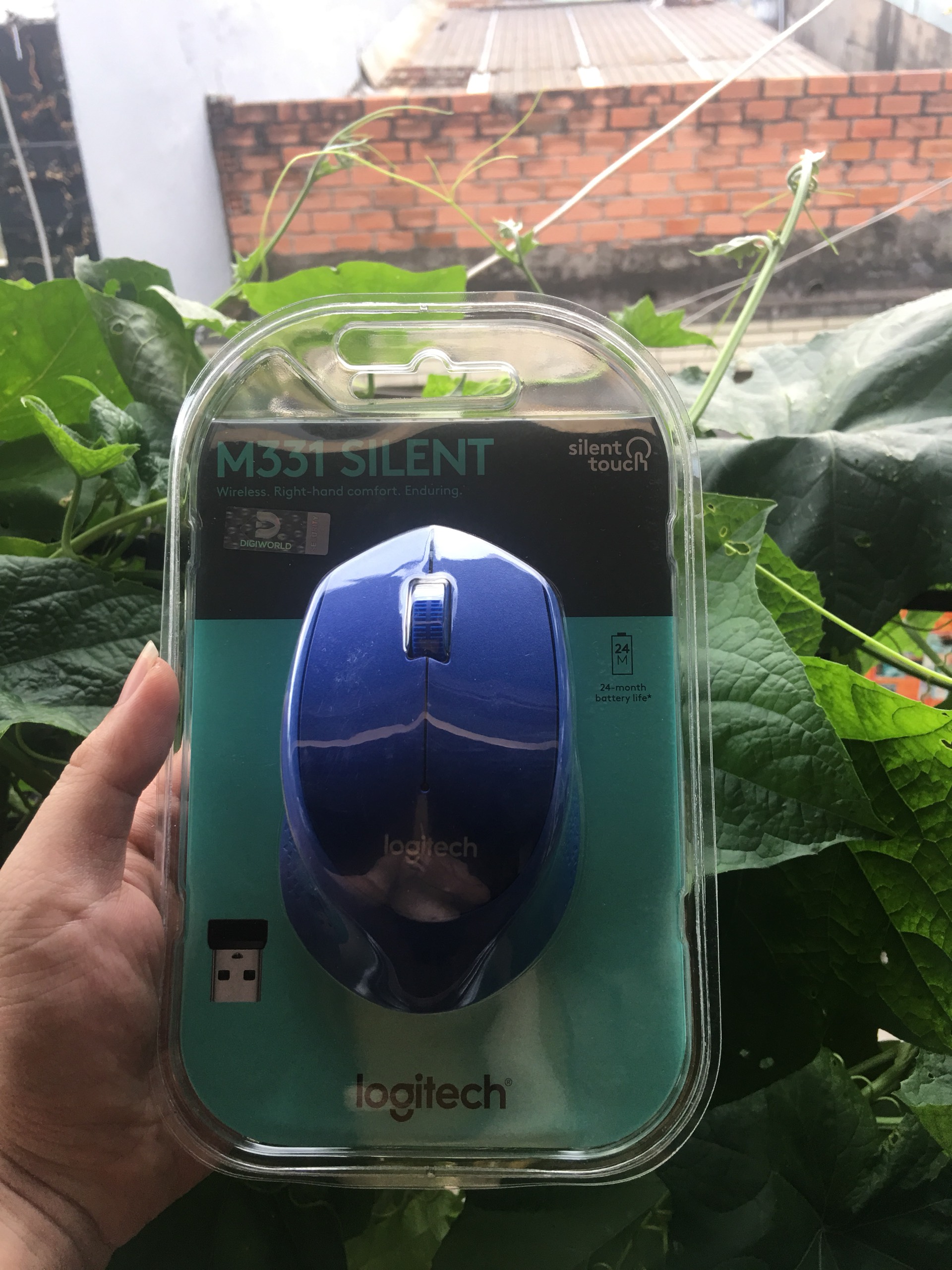 Chuột Không Dây Silent Logitech M331.