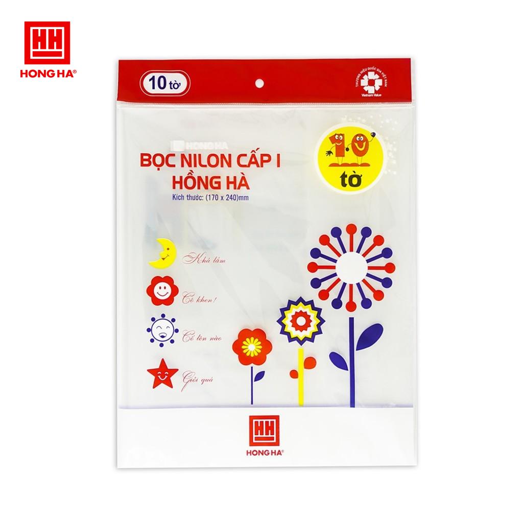 Bọc vở ni lông cấp I 170x240 mm (5 tập)