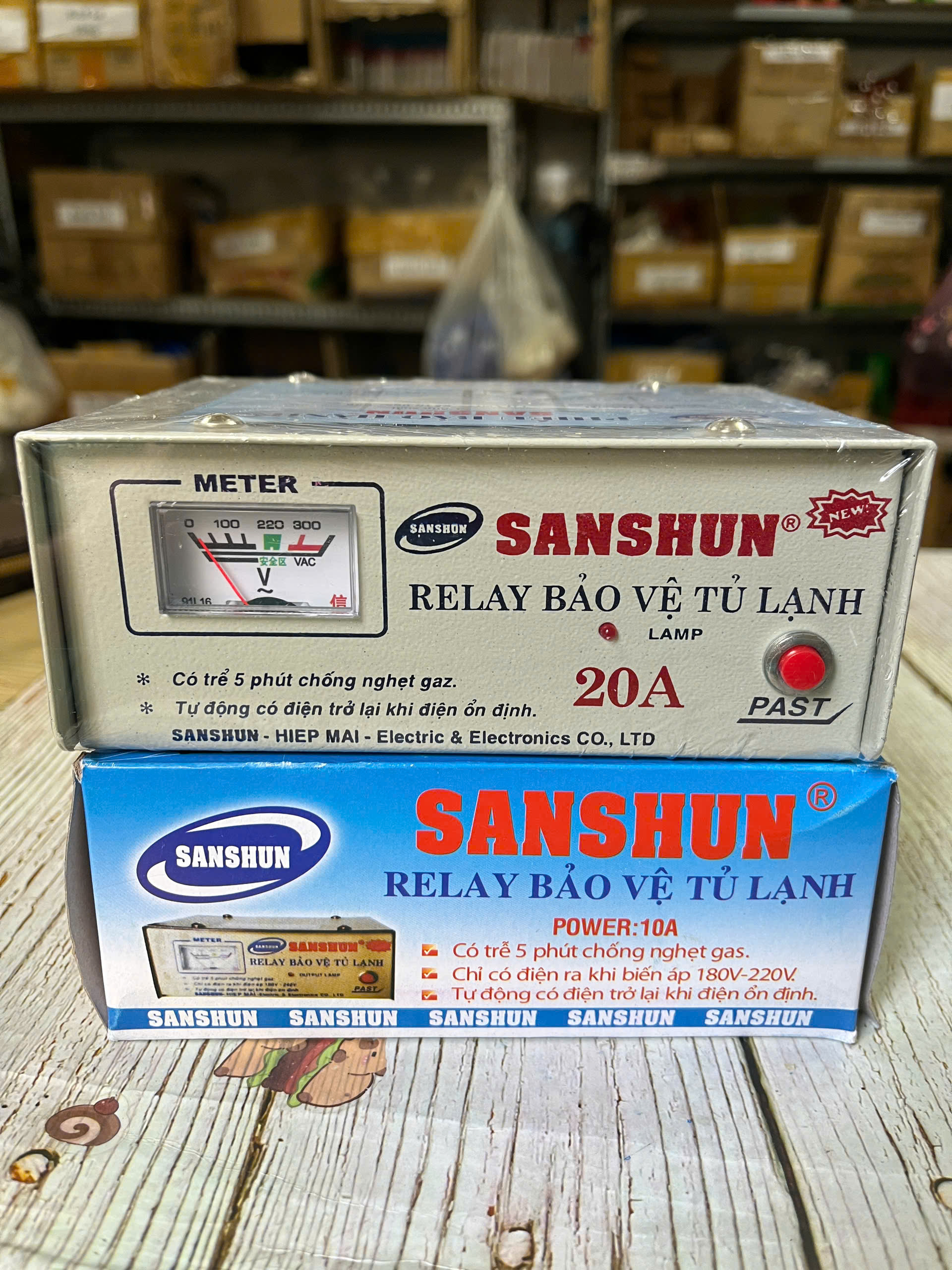 [RELAY] Ổn Áp Bảo Vệ Tủ Lạnh 20A - 30A