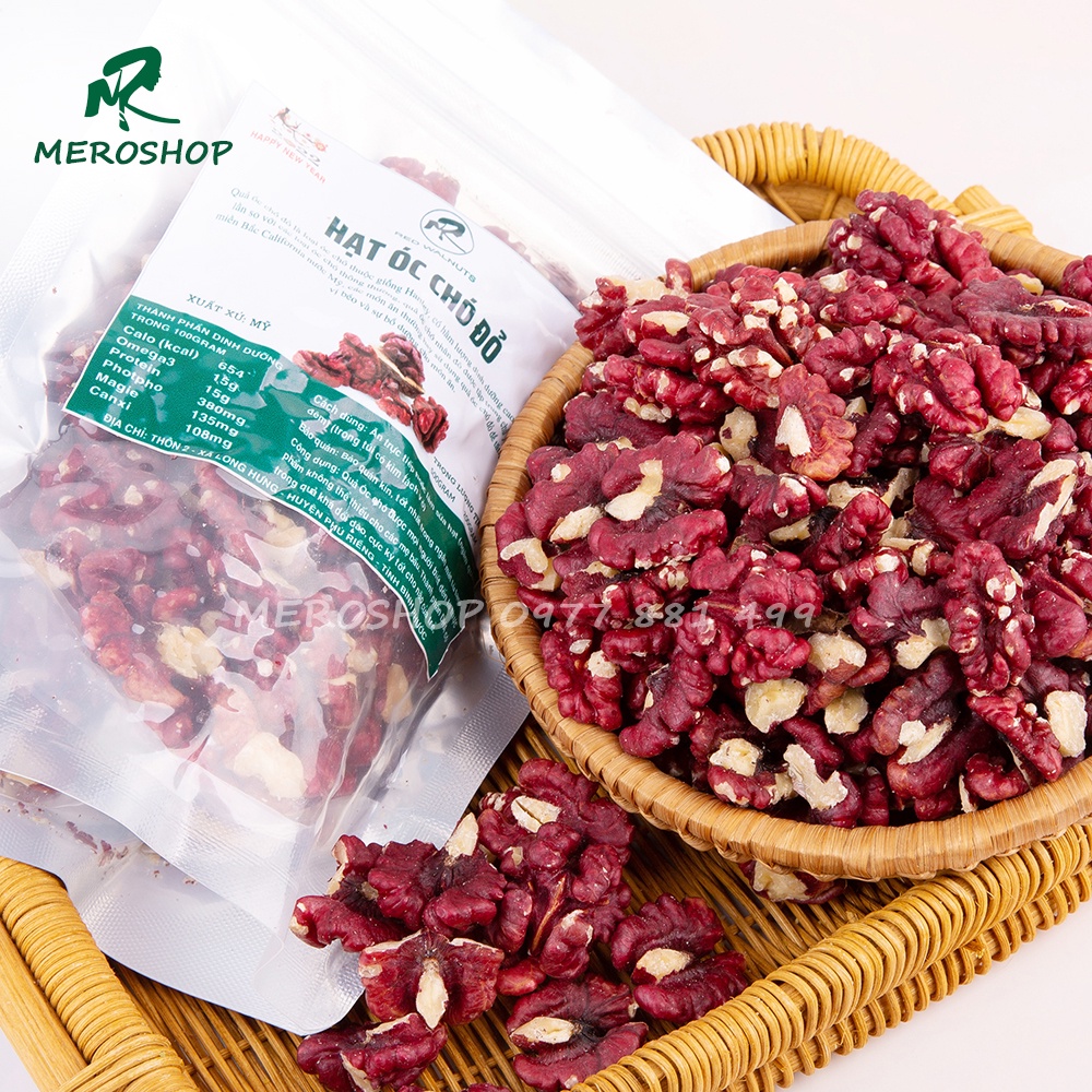 500GRAM HẠT ÓC CHÓ SẤY QUA(PHÙ HỢP LÀM SỮA VÀ ĂN TRỰC TIẾP)