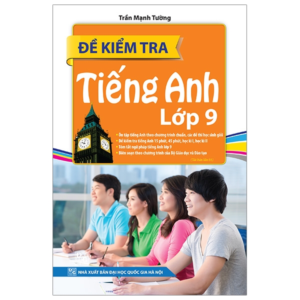 Fahasa - Đề Kiểm Tra Tiếng Anh Lớp 9 (Tái Bản 01)