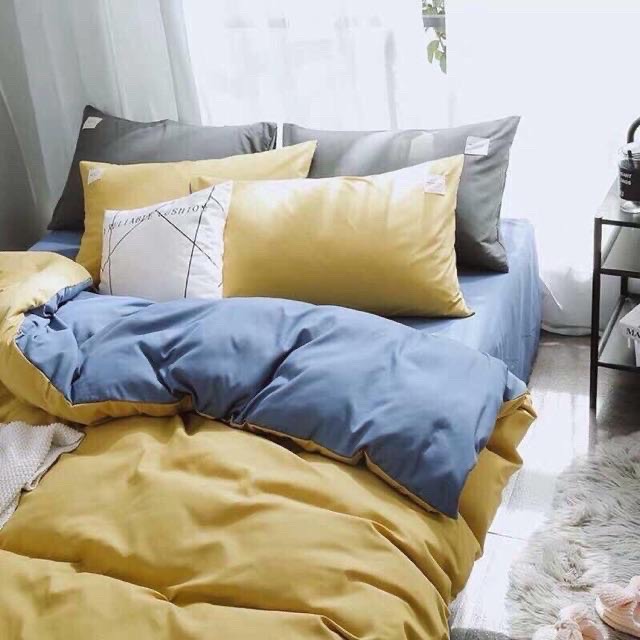 Trọn Bộ Chăn Ga Gối Cốt Tông Nhập Khẩu