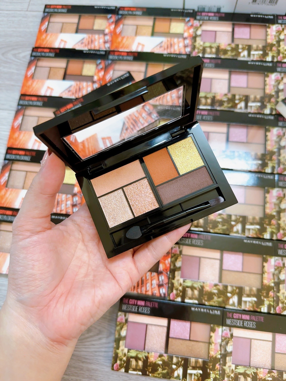 Bảng Phấn Mắt Maybelline 6 Ô Màu Brooklyn Orange 6.1g