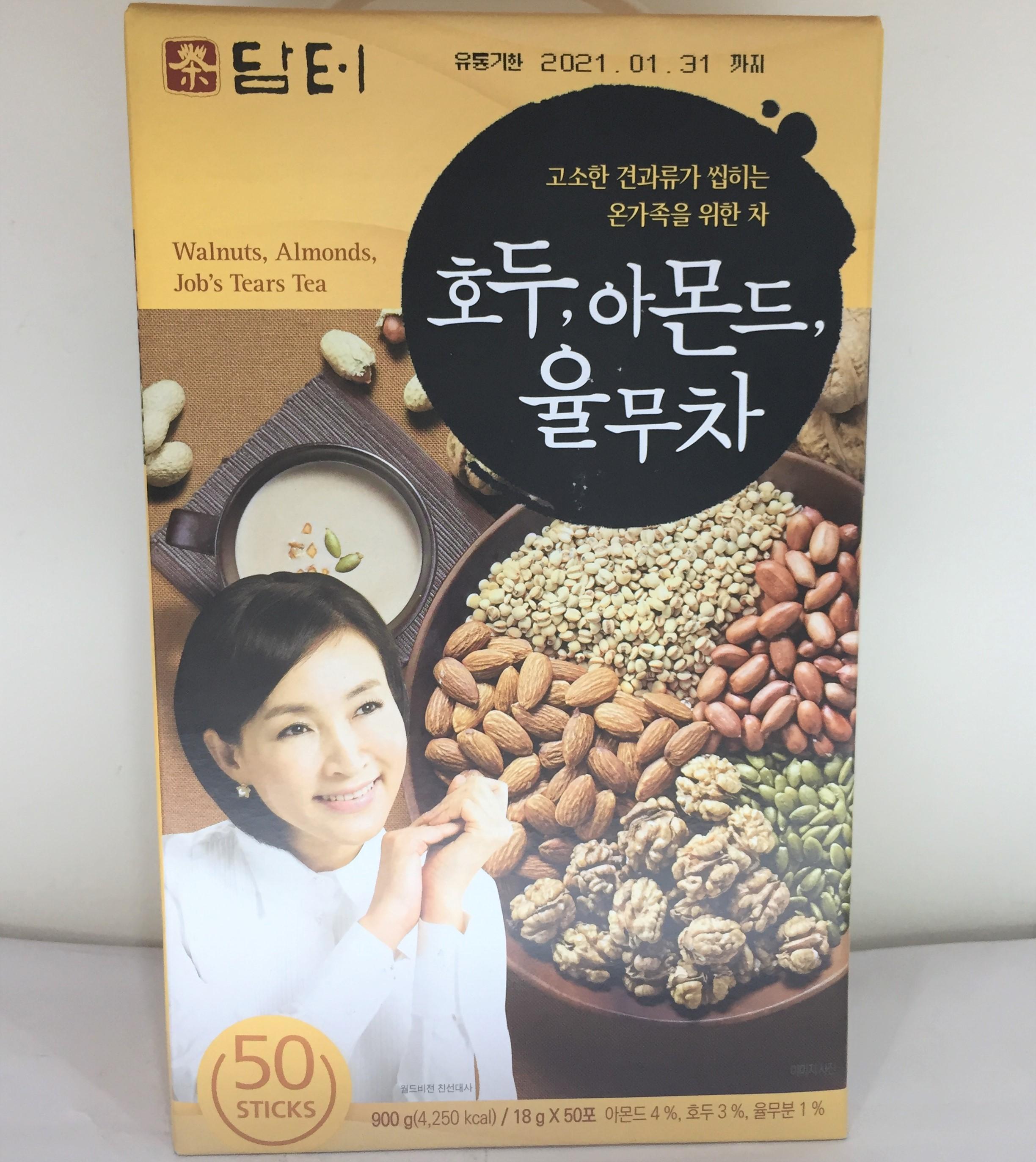 Date 02/28  Bột ngũ cốc dinh dưỡng DAMTUH Hàn Quốc hộp 50 gói 900g
