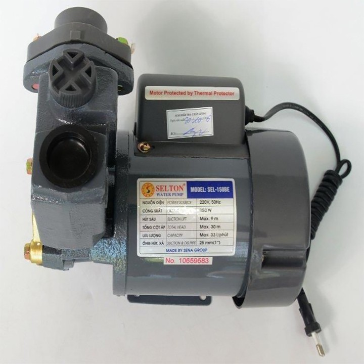 Máy Bơm Nước Senton 150Be - Máy Bơm Nước Sining 150 Be