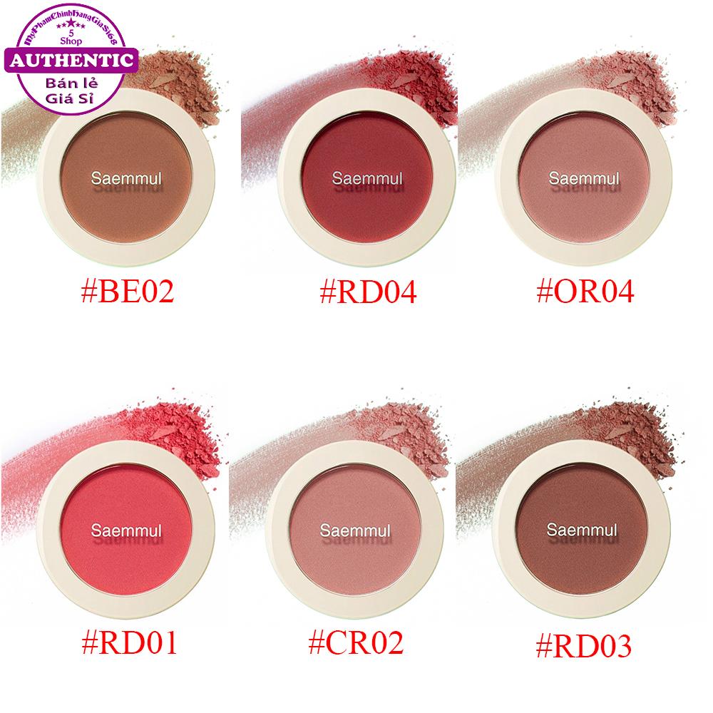 PHẤN MÁ HỒNG SAEMMUL SINGLE BLUSHER
