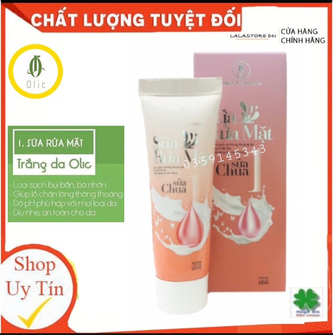 Sữa rửa mặt Olic mẫu mới