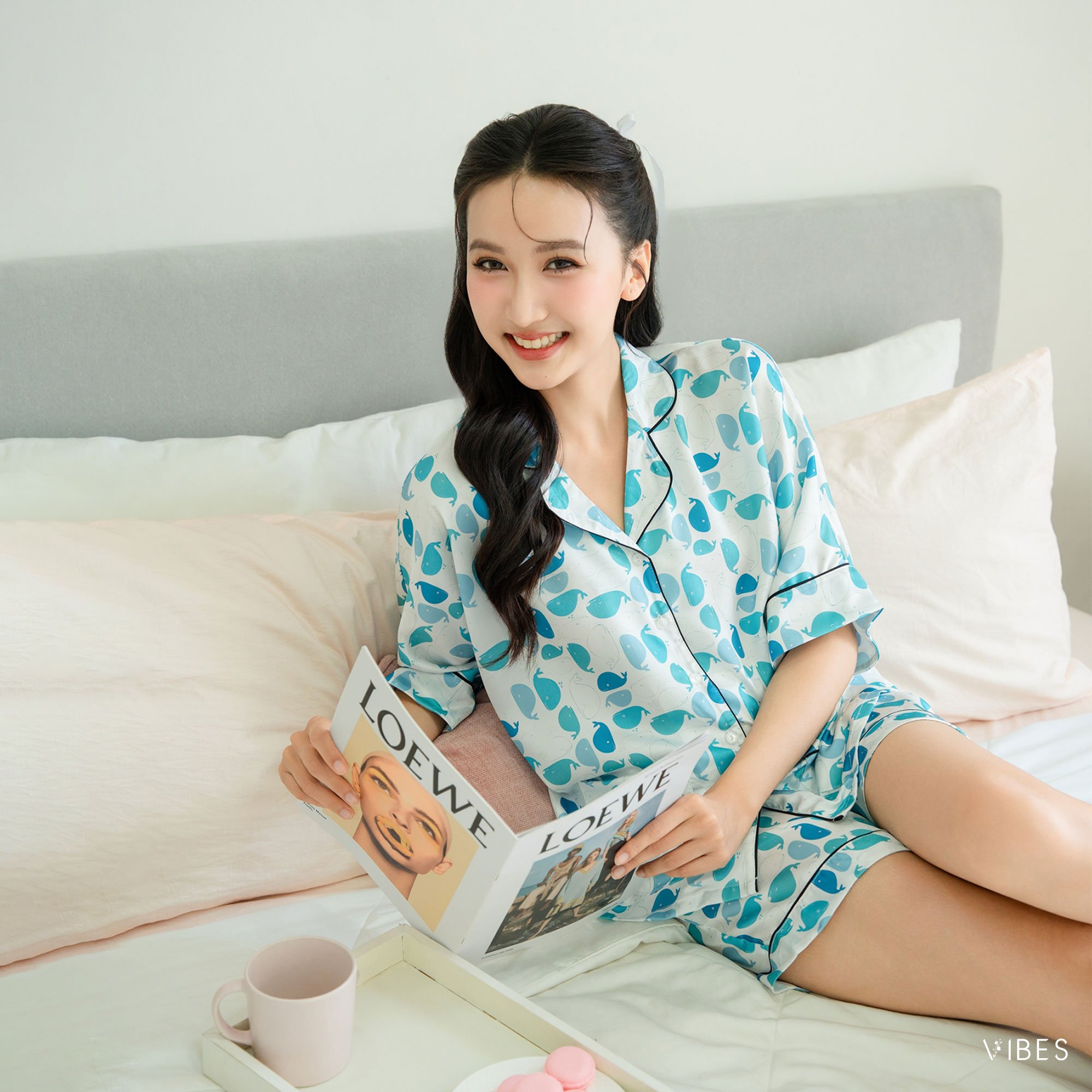 VIBES Pijama ngắn Maris Py Set