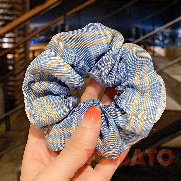 Cột Tóc Vải, Buộc Tóc Scrunchies Phong Cách Hàn Quốc - 20