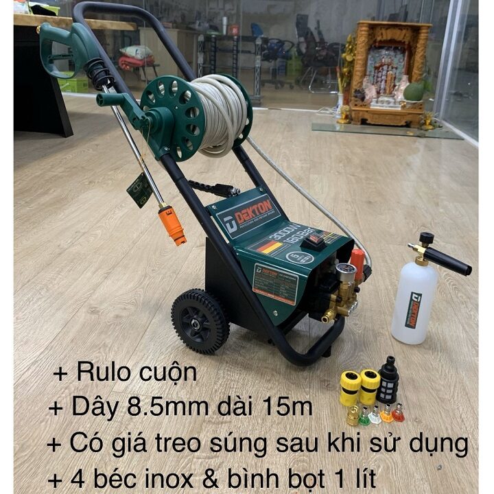[FREE SHIP] [Video] Máy Rửa Xe 3000W Dekton DK-CWR3000A