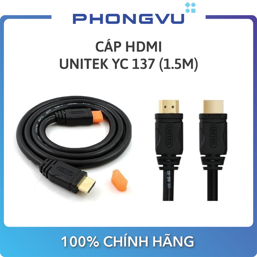 Hdmi cable unitek yc 137 -warranty 12 months