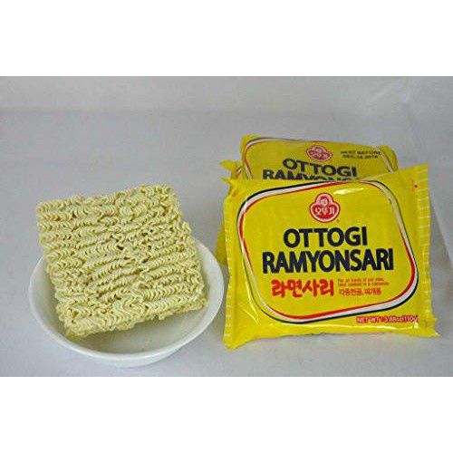 [HCM]Thùng mì không gói gia vị OTTOGI 110g(thùng 48 gói)