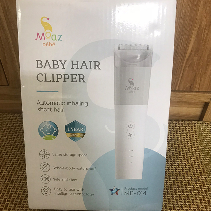 Tông đơ cắt tóc cho bé Moaz bebe