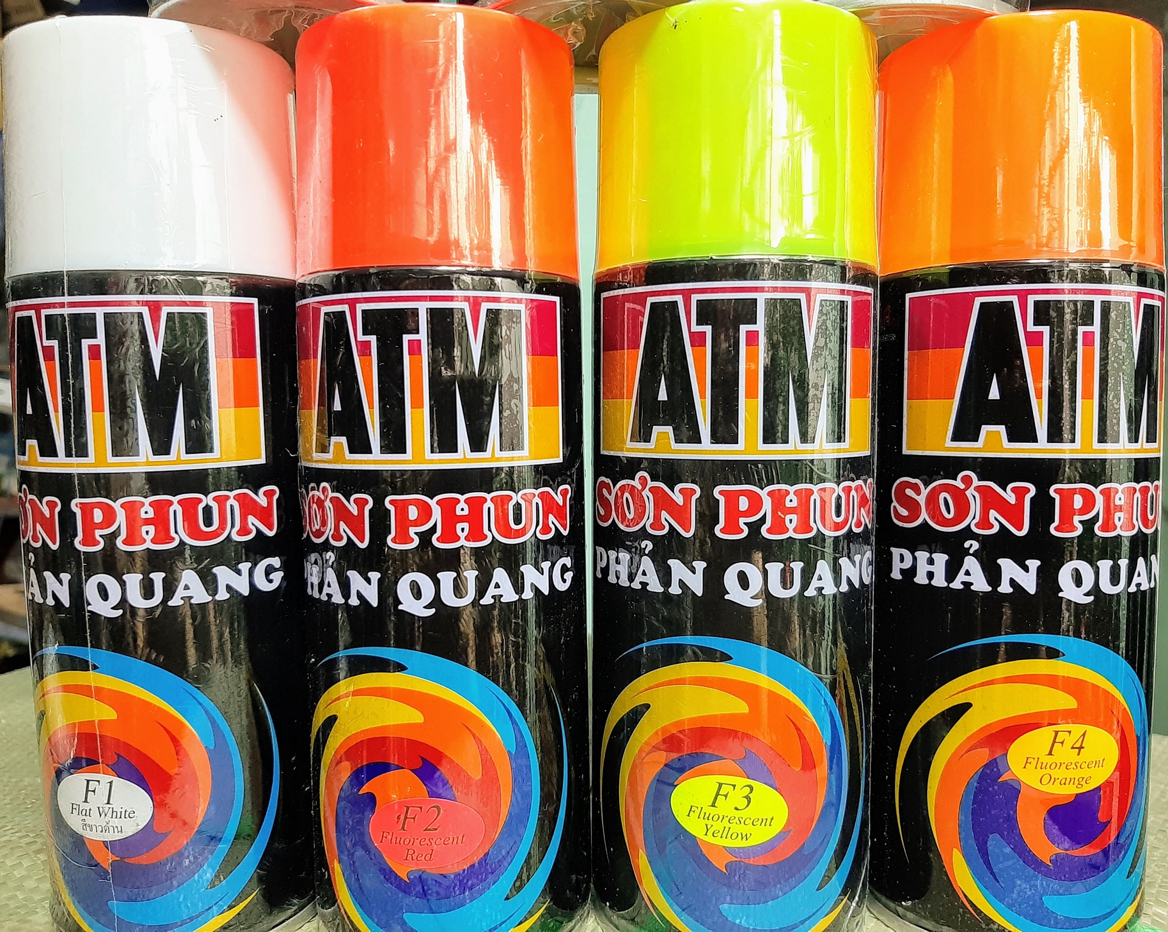 [Chính Hãng] Sơn Xịt Phản Quang ATM Đủ Các Màu - lưu ý thị trường có xuất hiện hàng TQ nhái