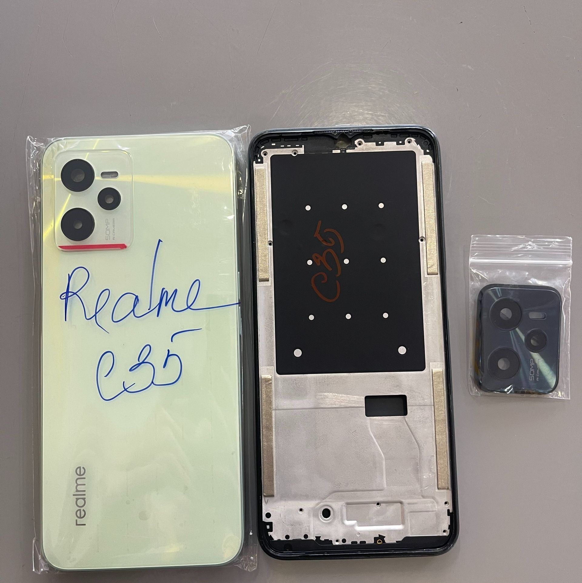 Bộ vỏ Realme C35 hàng chuẩn hãng