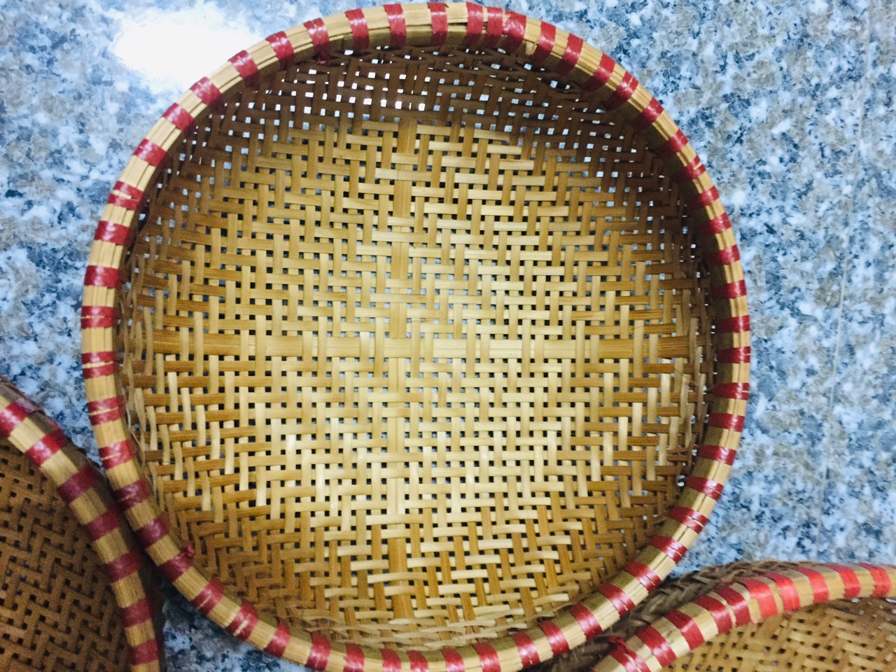 Rổ tre đan 5 size