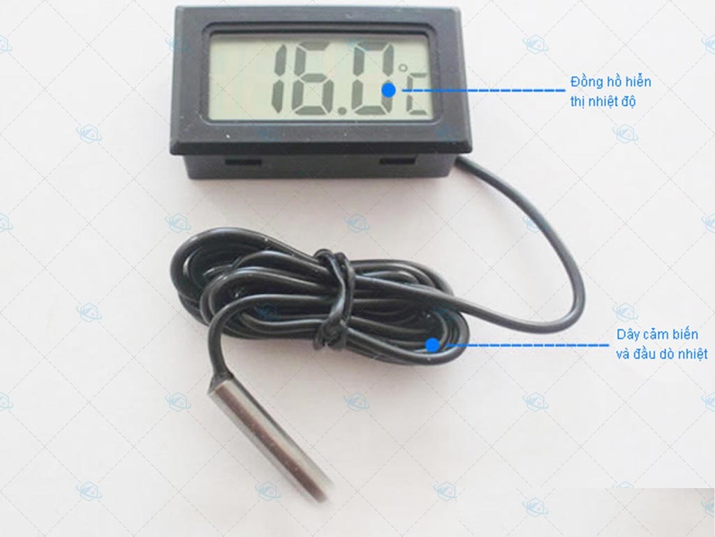 Nhiệt kế điện tử có đầu dò 1m
