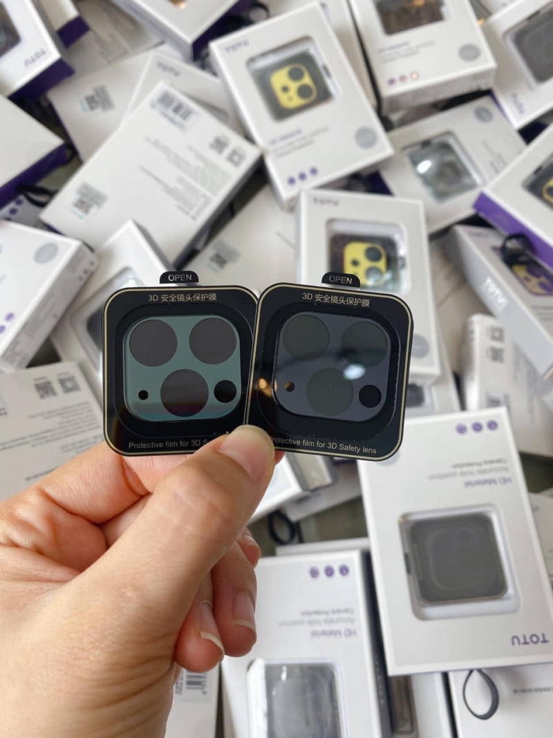 Kính Cường Lực Camera Sau iPhone 11 Pro Max Hiệu Totu