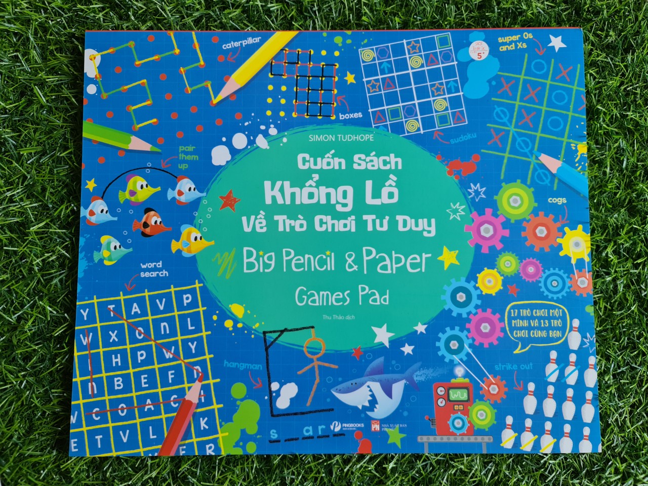 Combo Cuốn sách khổng lồ về trò chơi tư duy (Trọn bộ 4 cuốn)